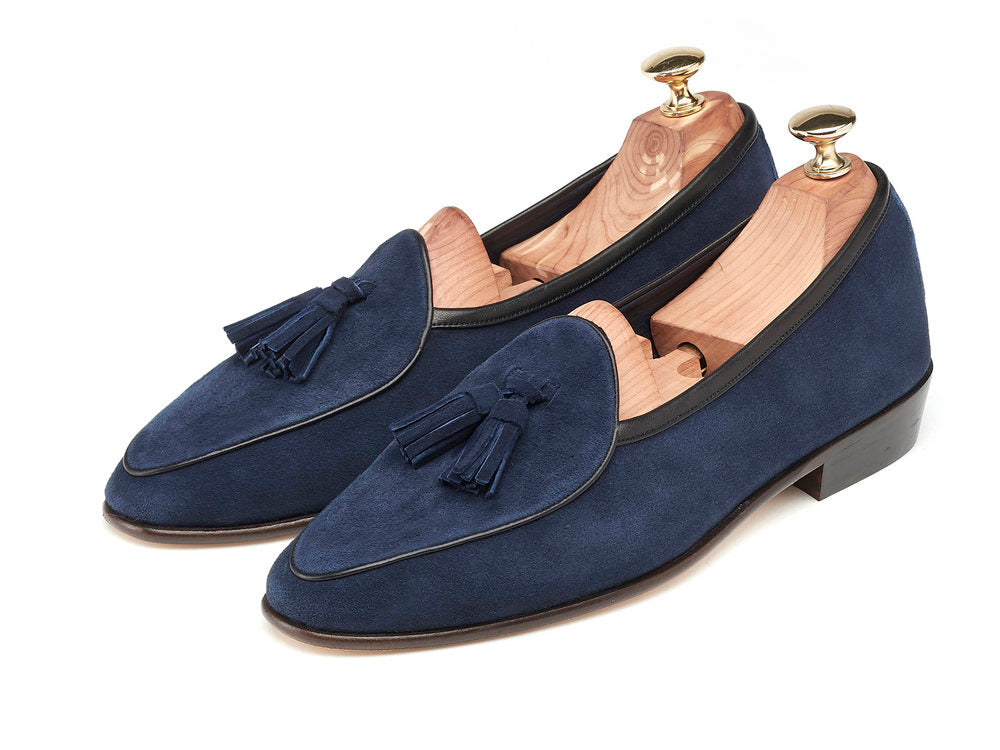 Blue Sagan Original Suede Tassels