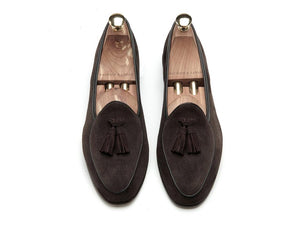 Brown Sagan Grand Suede Tassels