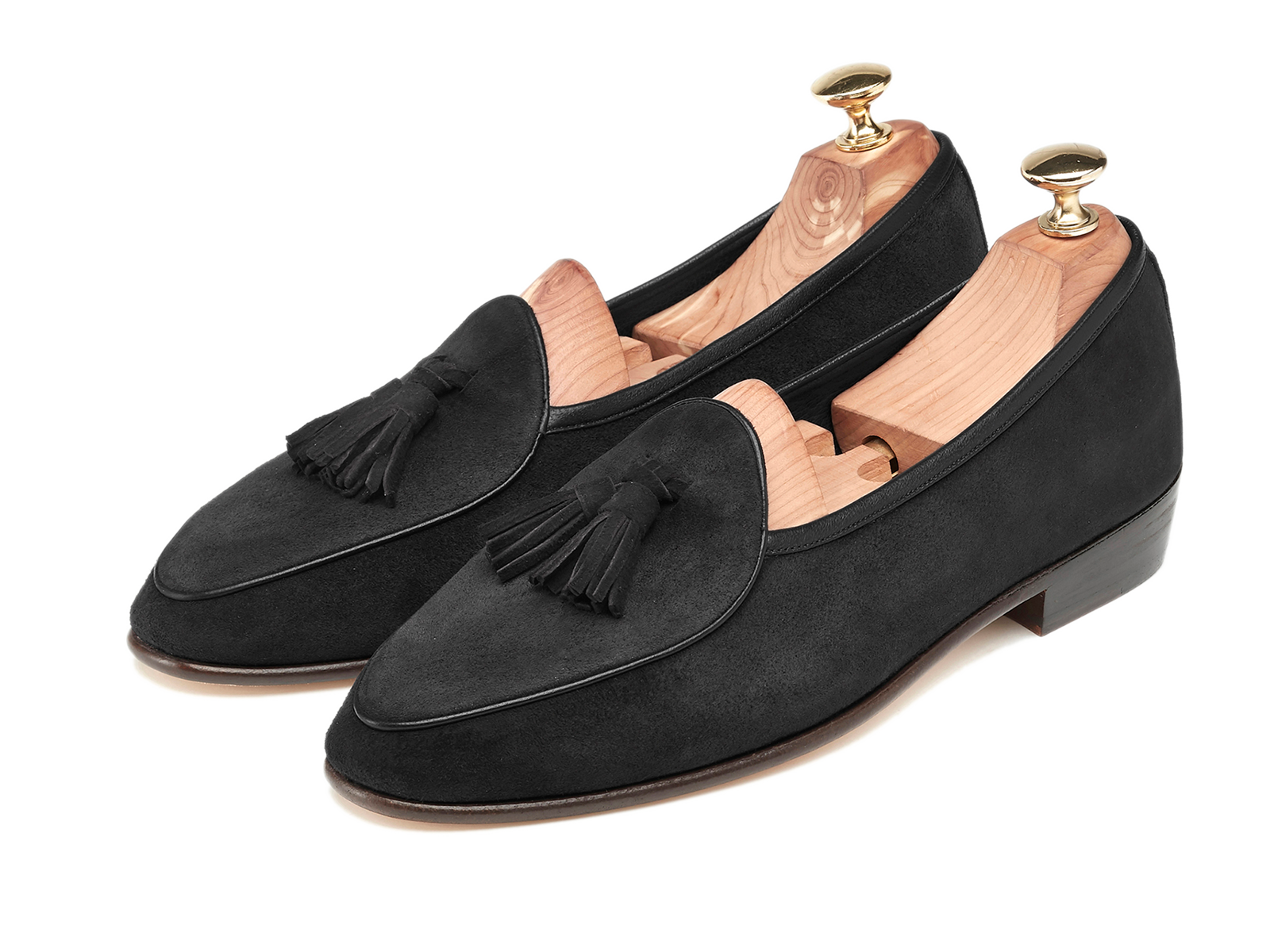 Black Sagan Grand Suede Tassels