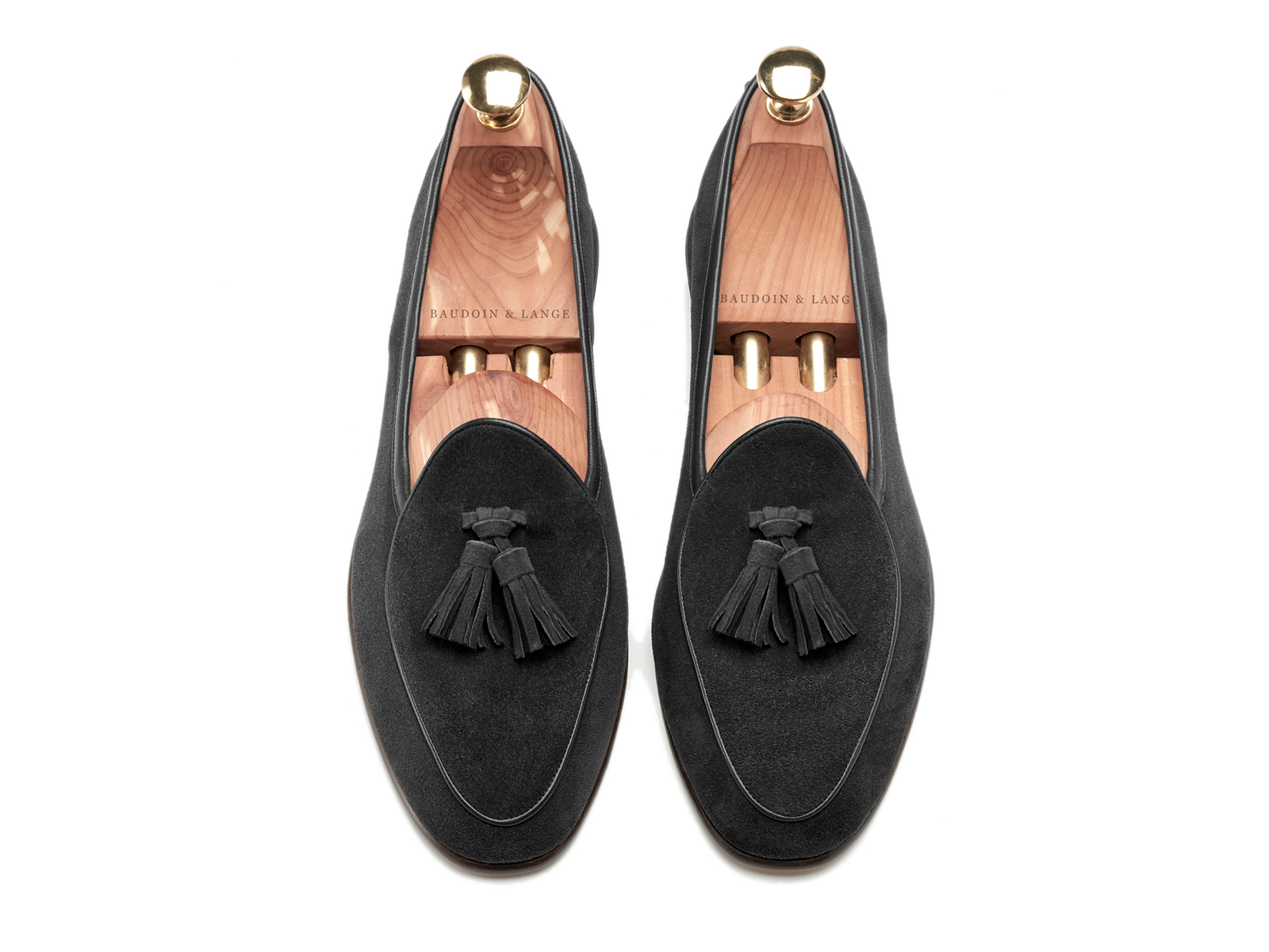 Black Sagan Grand Suede Tassels